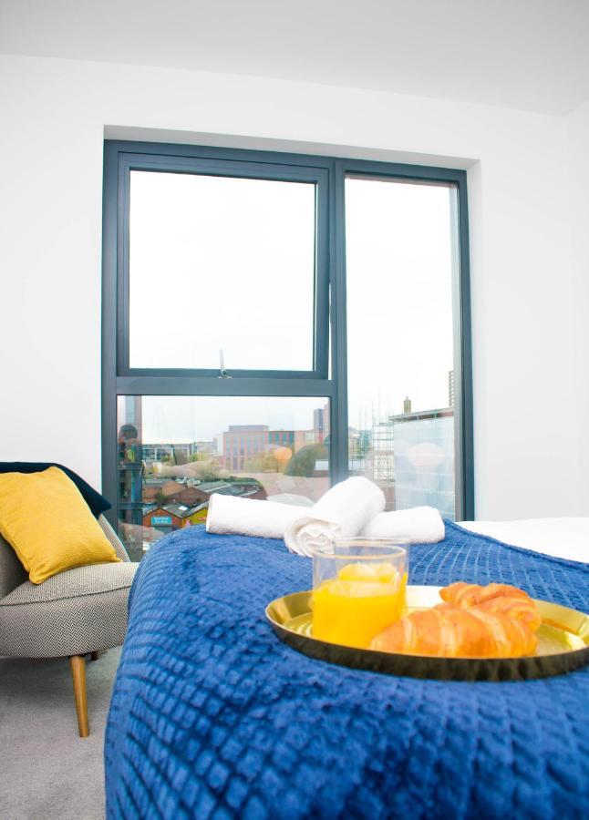 Exoticstay Apartments - Ultra Luxe Top Floor Suite - City Centre Apartment With Cube View - Smart 4K Tv With Ultrafast Wifi & Netflix Бирмингем Экстерьер фото