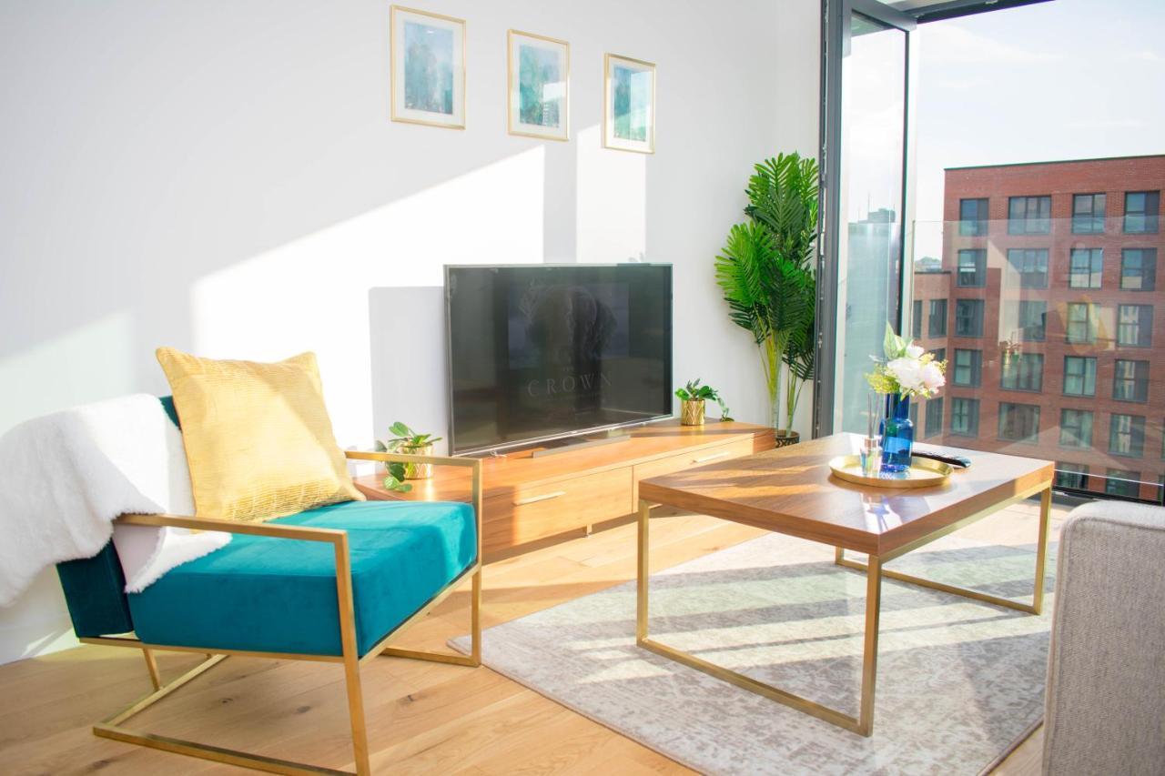 Exoticstay Apartments - Ultra Luxe Top Floor Suite - City Centre Apartment With Cube View - Smart 4K Tv With Ultrafast Wifi & Netflix Бирмингем Экстерьер фото