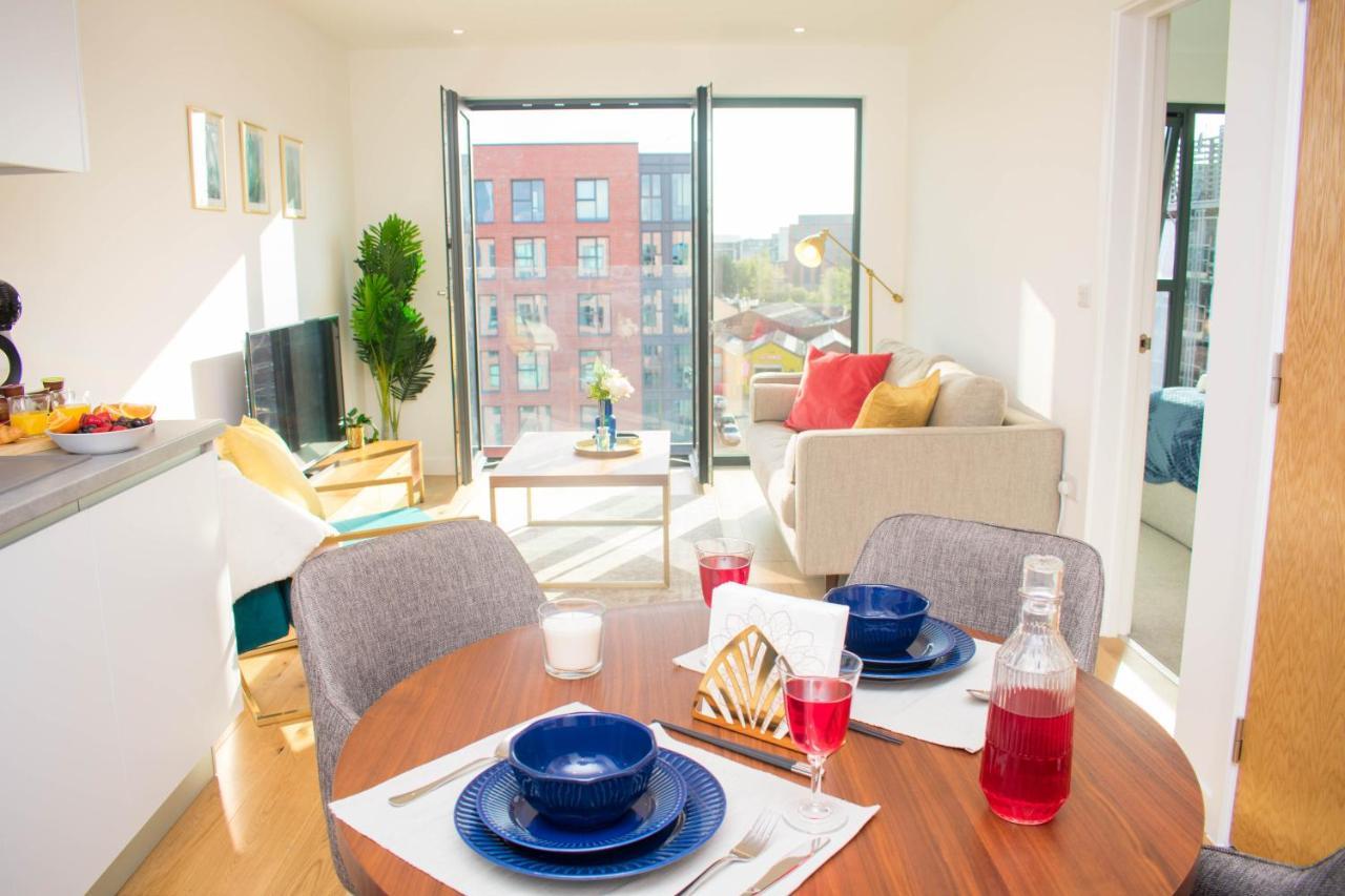 Exoticstay Apartments - Ultra Luxe Top Floor Suite - City Centre Apartment With Cube View - Smart 4K Tv With Ultrafast Wifi & Netflix Бирмингем Экстерьер фото