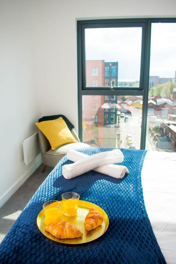 Exoticstay Apartments - Ultra Luxe Top Floor Suite - City Centre Apartment With Cube View - Smart 4K Tv With Ultrafast Wifi & Netflix Бирмингем Экстерьер фото
